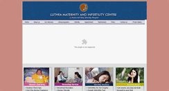 Desktop Screenshot of luthrahospitals.com